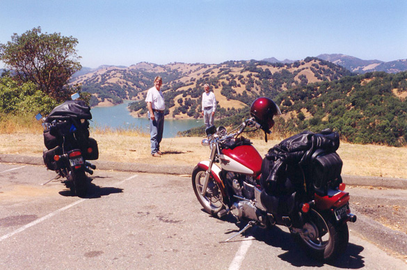 John and Bill in California