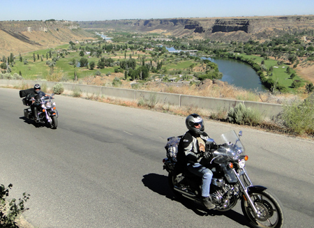 OFMC leaving Snake River Canyon