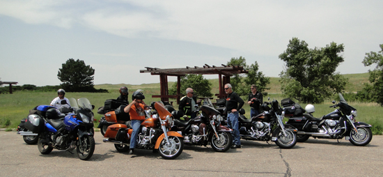 A rest stop in Nebraska