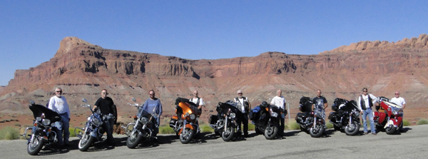 Group shot at Glen Canyon