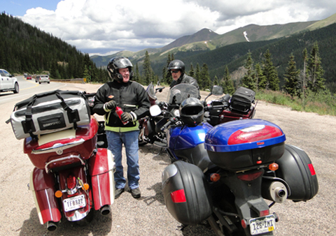 Bill and Dennis on Berthoud Pass