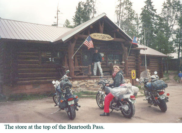Store at the top of the Beartooth