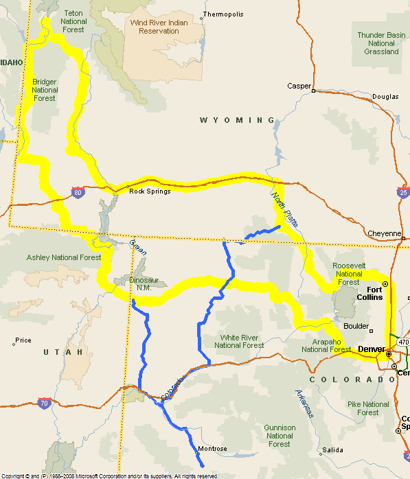 route map