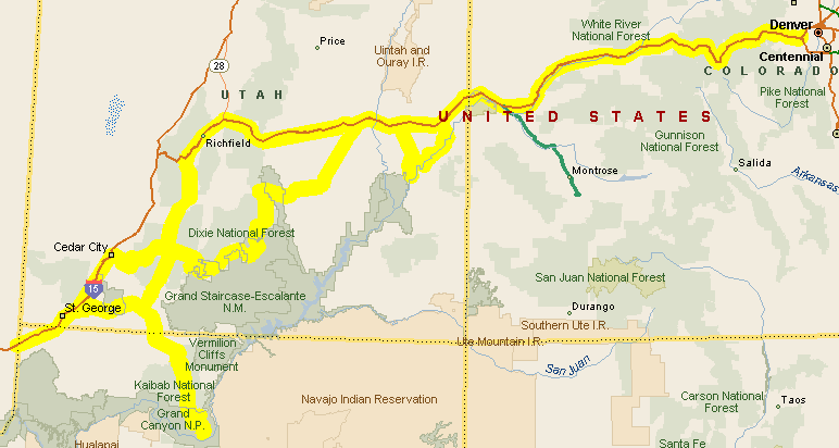 OFMC 2012 route