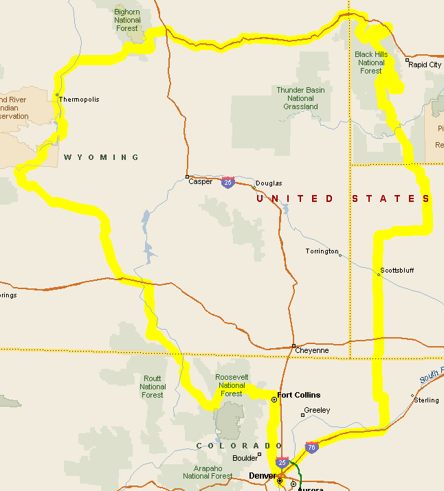 OFMC 2014 route